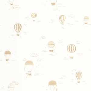 yellow children's wallpaper from casadeco