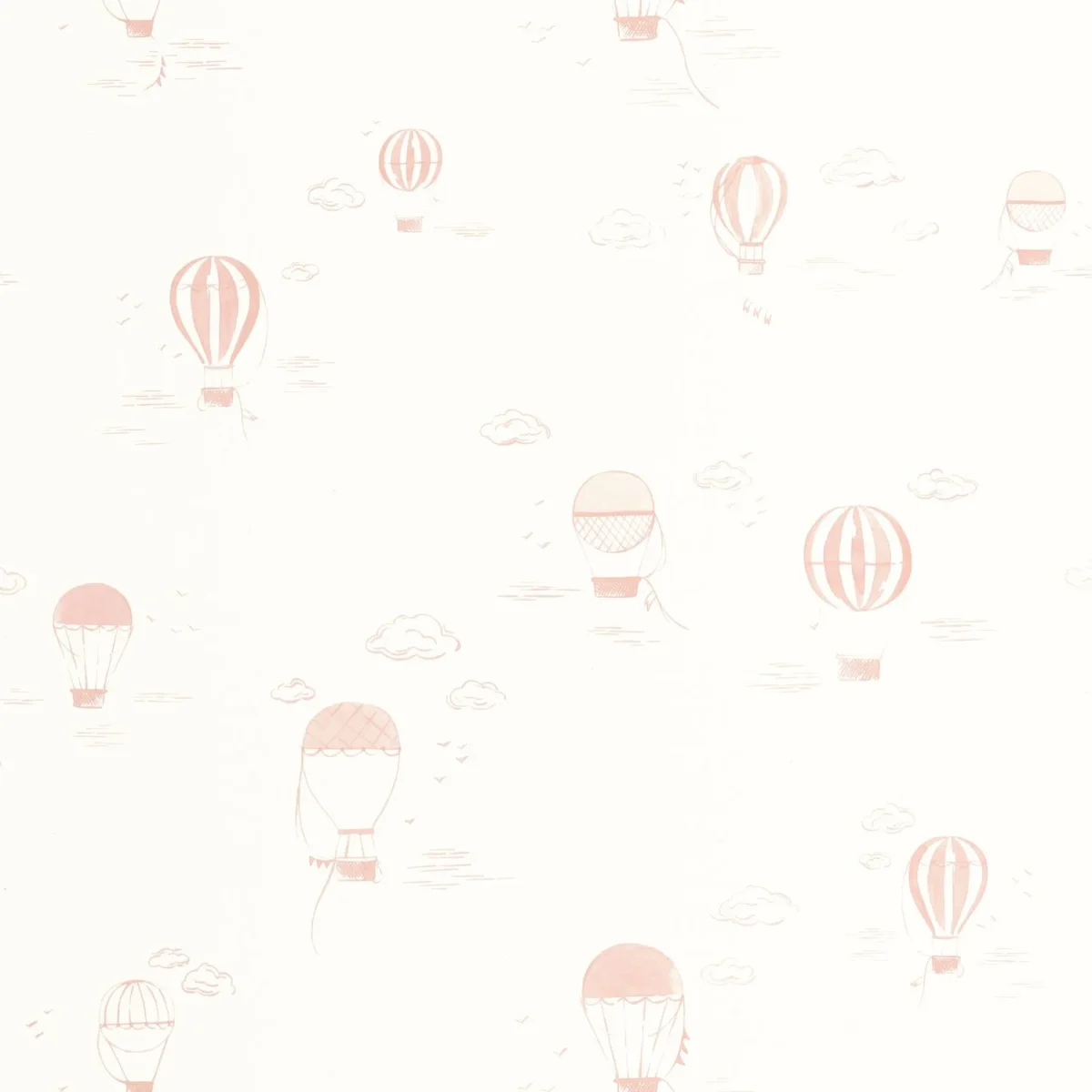 pink children's wallpaper from casadeco