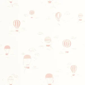 pink children's wallpaper from casadeco