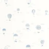 blue children's wallpaper from casadeco