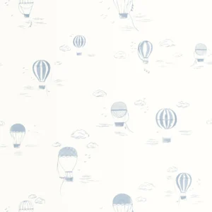 blue children's wallpaper from casadeco