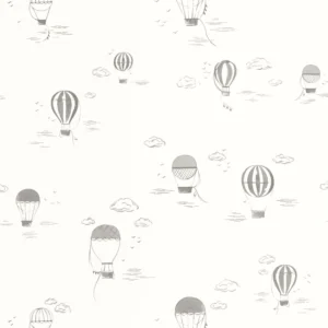 black-grey children's wallpaper from casadeco