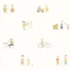 multicolour children's wallpaper from casadeco