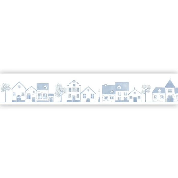 Neighborhood Border - Bleu Doux swatch