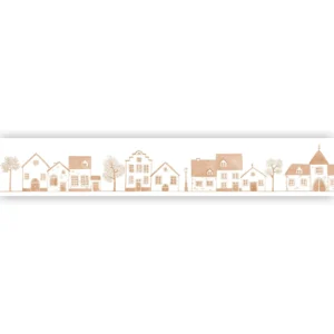red children's wallpaper from casadeco