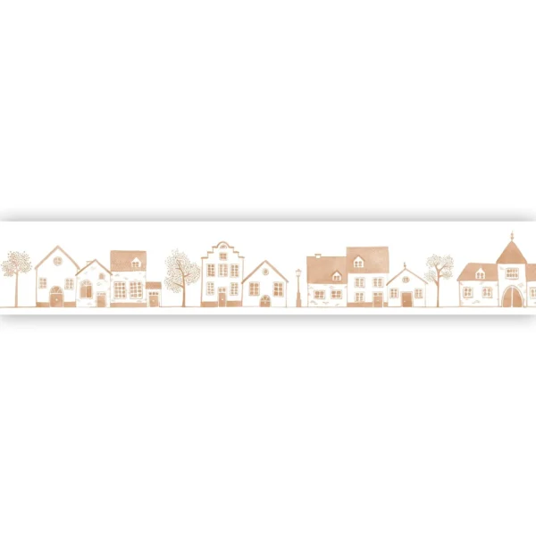 red children's wallpaper from casadeco
