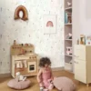 yellow children's wallpaper