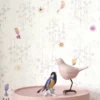 purple children's wallpaper