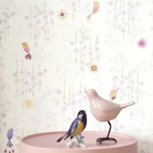 purple children's wallpaper