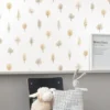 neutral children's wallpaper