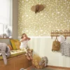 neutral striped wallpaper
