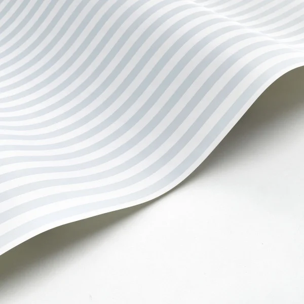 My Little World Rayure Wallpaper - Bleu by blue striped wallpaper