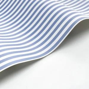 blue striped wallpaper