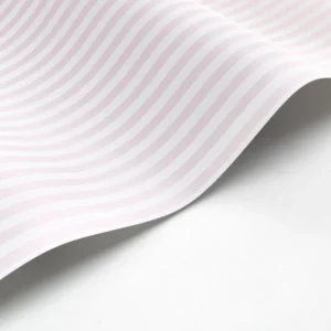 pink striped wallpaper