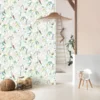 blue children's wallpaper