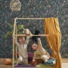 purple children's wallpaper