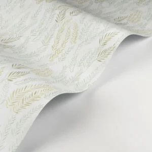 green botanical wallpaper