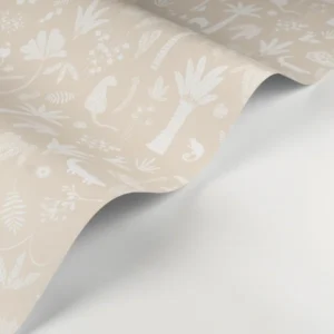 neutral children's wallpaper