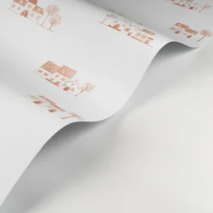 red children's wallpaper