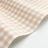 orange checked wallpaper