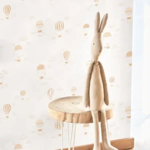 yellow children's wallpaper