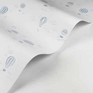 blue children's wallpaper