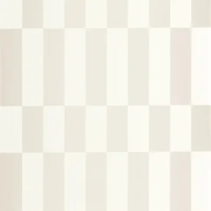 white geometric wallpaper from casadeco