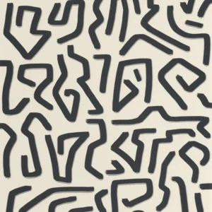 black-grey misc wallpaper from casadeco