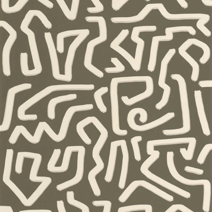 Symbol Wallpaper - Kaki swatch