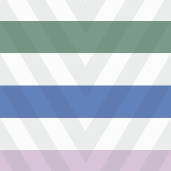 Rythmic Wallpaper - Menthe / Indigo by multicolour geometric wallpaper from casadeco