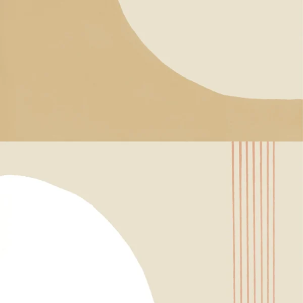 Pop Art Wallpaper - Naturel by brown geometric wallpaper from casadeco