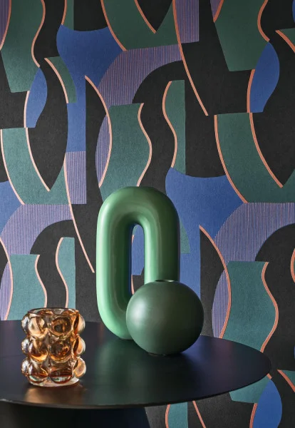 Concept Wallpaper - Encre / Emeraude by purple misc wallpaper