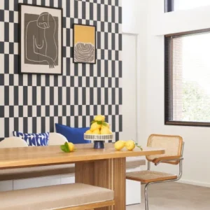 black-grey geometric wallpaper