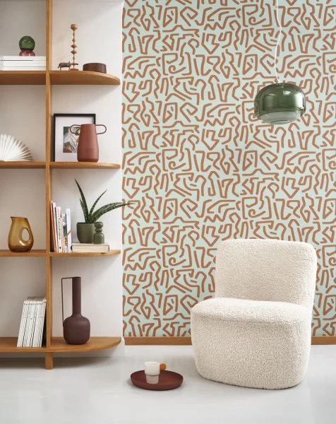 Symbol Wallpaper - Amande / Rouille by orange misc wallpaper