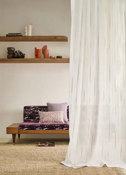 Cristallin Fabric - Lin by Cristallin Fabric - Lin from