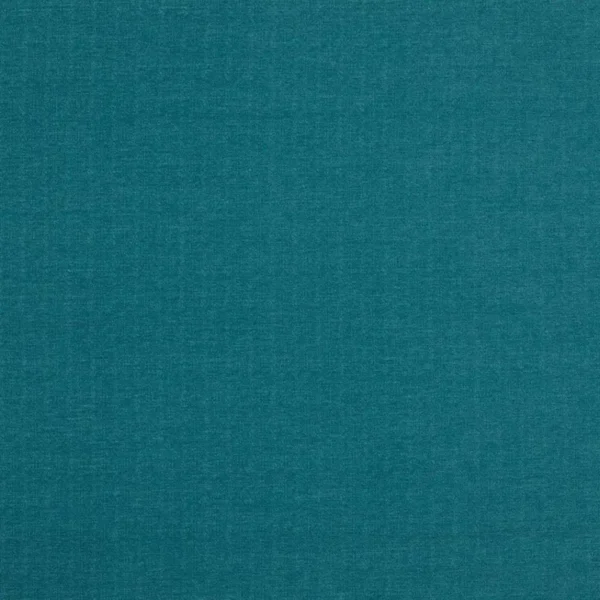 La Seine Fabric - Paon by blue plain velvet-chenille fabric from Camengo