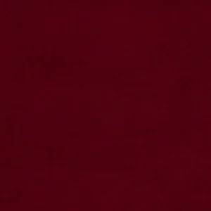 red plain velvet-chenille fabric from Camengo