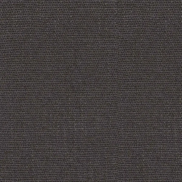 Rondo Fabric - Asphalt by black-grey plain woven fabric from Camengo