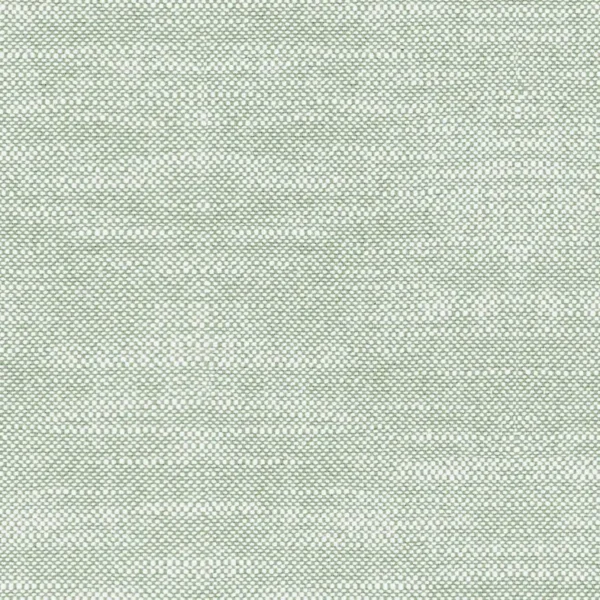 Cancale Fabric - Celadon by green plain cotton fabric from Camengo