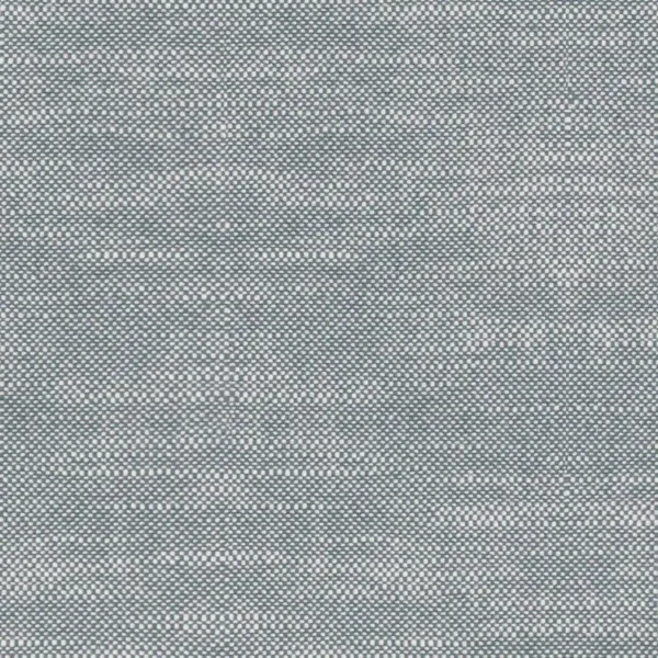 Cancale Fabric - Horizon by blue plain cotton fabric from Camengo