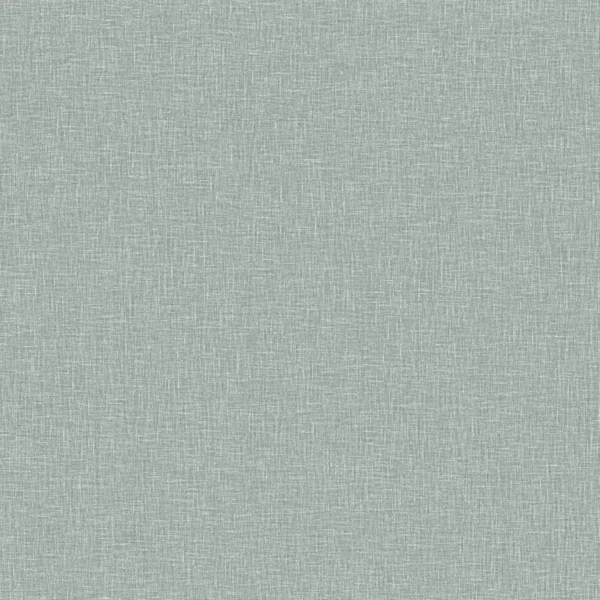 Gaia Fabric - Givre by green plain woven fabric from Camengo