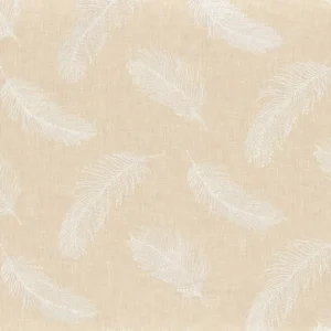 white misc embroideried fabric from Camengo