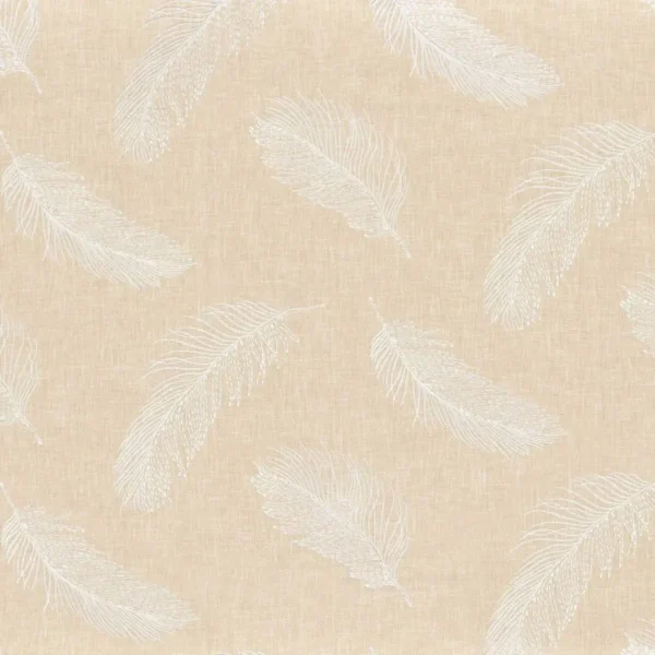 white misc embroideried fabric from Camengo