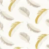white misc embroideried fabric from Camengo