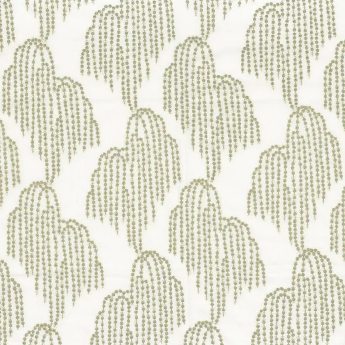 Saule Pleureur Fabric - Vert De Gris swatch