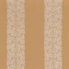 orange striped embroideried fabric from Camengo