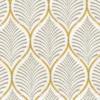 yellow misc embroideried fabric from Camengo