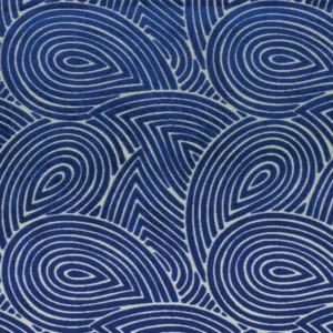 blue misc velvet-chenille fabric from Camengo