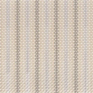 neutral striped cotton fabric from Camengo