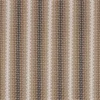 brown striped cotton fabric from Camengo